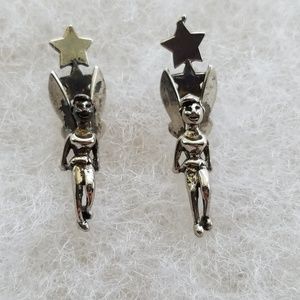 Tinkerbell dangle earrings